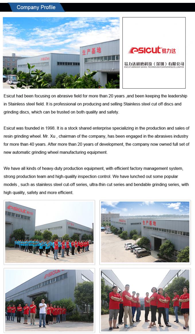 Buffing Esicut λειαντικό ανοξείδωτο 7P 9P 12P εργοστασίων της Κίνας ροδών   να λάμψει στίλβωσης λείανση που προσαρμόζεται