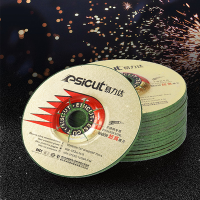 Αλέθοντας δίσκος ανοξείδωτου τροχών άλεσης τριξιμάτων Esicut Gc80 λεπτός 15PCS